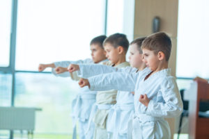 Clases de karate para niños en Bogotá, se enseñan técnicas de Karate y defensa personal