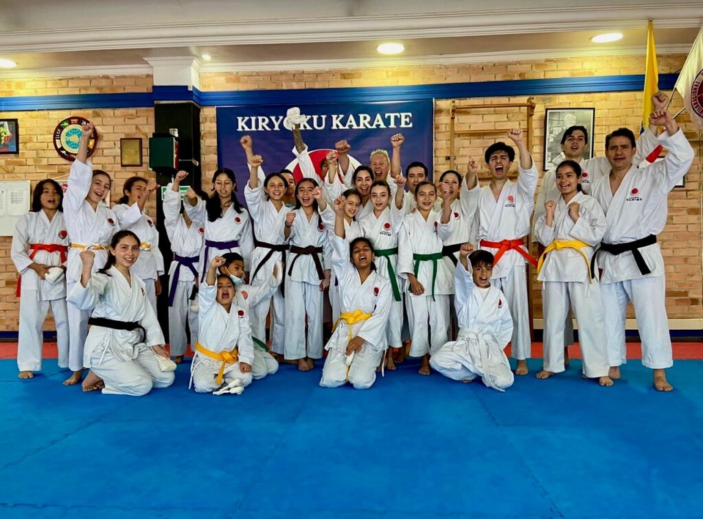 Practicantes de Karate
